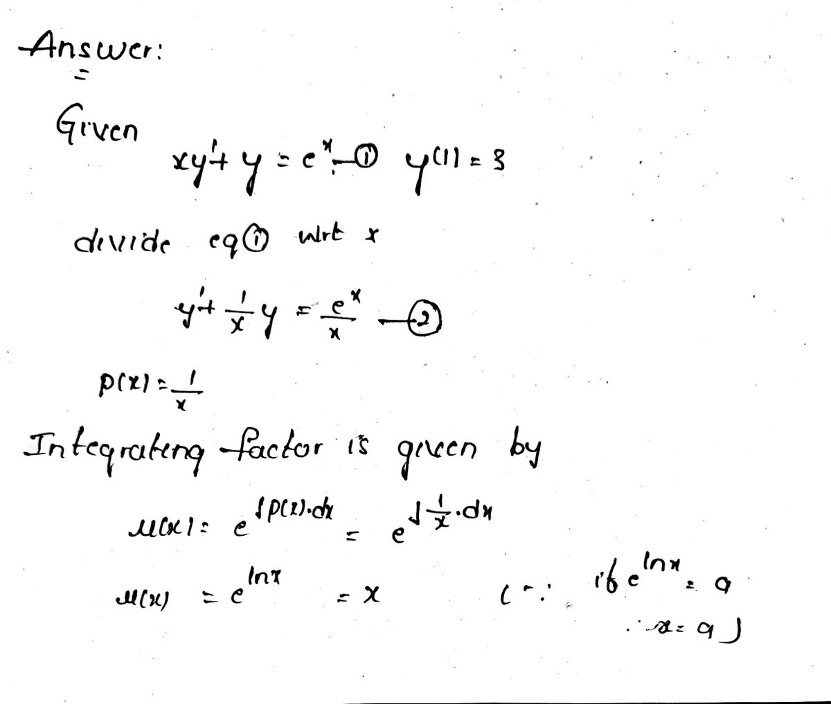 Calculus homework question answer, step 1, image 1